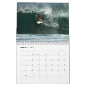 Calendrier Mural Surf Hawaï, par Brad Scott (Feb 2027)