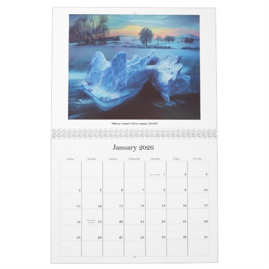 Calendrier Mural Surréalisme et le paysage 2012 par James McCarth (Jan 2026)
