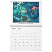 Calendrier Mural Surréalisme et le paysage par James McCarthy (Jan 2027)