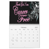 Calendrier Mural Survivant de Cancer (Feb 2027)