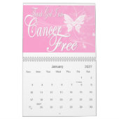 Calendrier Mural Survivant de Cancer (Jan 2027)