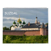 Calendrier Mural Suzdal, Russie, 12 mois (Protection)