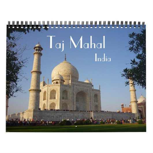 Calendrier Mural taj mahal 2027 (Protection)