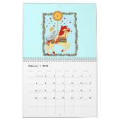 Calendrier Mural Tarot et d'autres Imaginings (Feb 2026)