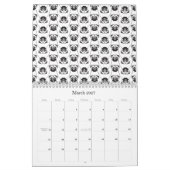 Calendrier Mural Teckels sur Teckels et Teckels (Mar 2027)