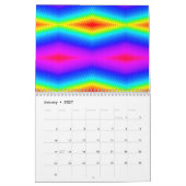 Calendrier Mural Teinture à cravate arc-en-ciel (Jan 2027)