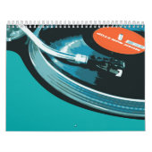Calendrier Mural Tourne-disque de musique vinyle (Protection)