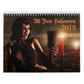 Calendrier Mural Toute l'année Halloween 2015 (Protection)