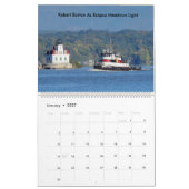 Calendrier Mural Tractions subites sur le fleuve Hudson 2017 (Jan 2027)