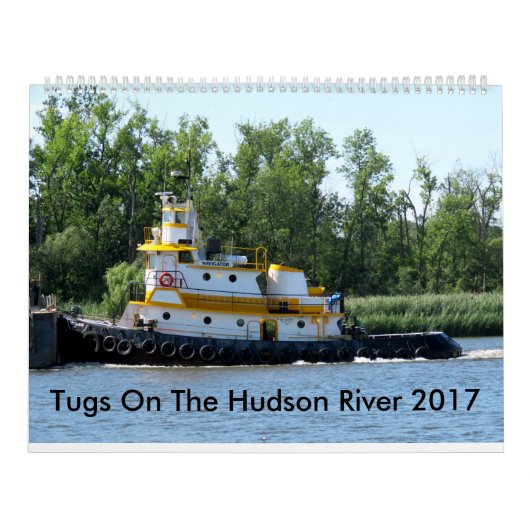 Calendrier Mural Tractions subites sur le fleuve Hudson 2017 (Protection)