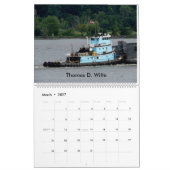 Calendrier Mural Tractions subites sur le fleuve Hudson 2017 (Mar 2027)