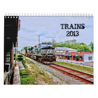 CALENDRIER MURAL TRAINS 2013