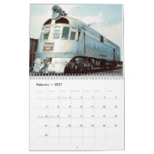 Calendrier Mural Trains de Zephry (Feb 2027)