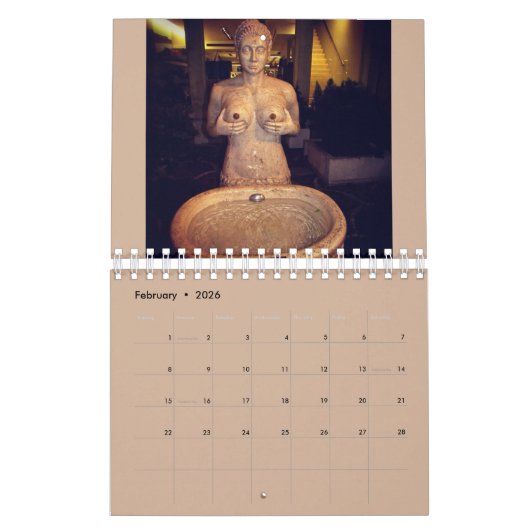 Calendrier Mural Trévise par nuit (Feb 2026)