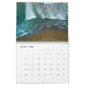 Calendrier mural tropical de plage de Beachscapes (Jan 2026)