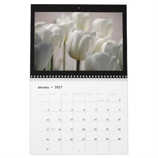 Calendrier Mural Tulipes 2013 (Jan 2027)
