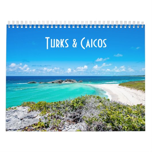 Calendrier mural Turks & Caicos (Protection)