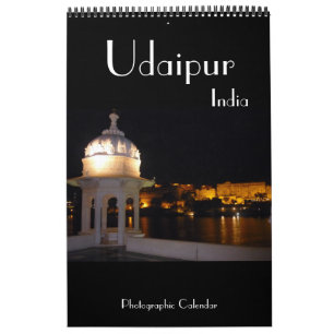 Calendrier Mural Udaipur Inde