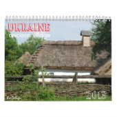 Calendrier Mural UKRAINE ancien calendrier_village (Protection)