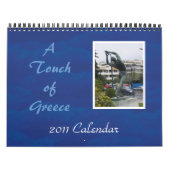 Calendrier Mural Un contact de la Grèce (Protection)