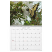 Calendrier Mural Un contact du papillon de Sun (Mar 2027)