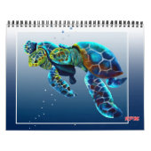 Calendrier Mural Un conte de deux tortues (Protection)