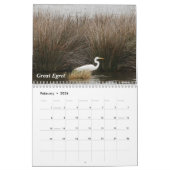 Calendrier Mural Un oiseau pour chaque saison (Feb 2026)