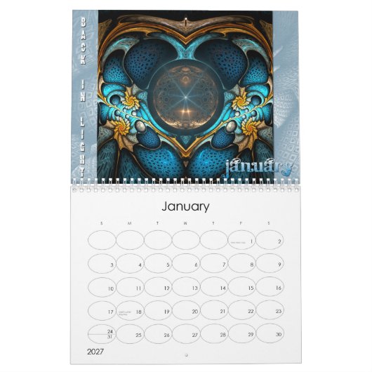 Calendrier Mural Un X-perience crépité (Jan 2027)