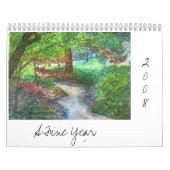 Calendrier Mural Une année agréable (Protection)