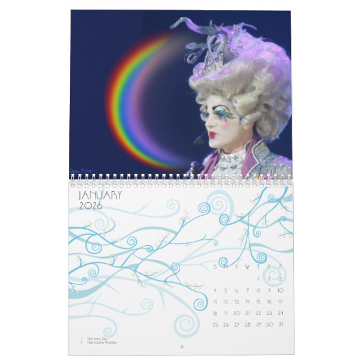 Calendrier Mural Une année d'absurdité ! (Jan 2026)