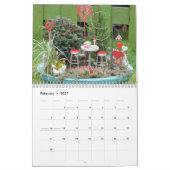 Calendrier Mural Une année dans le jardin miniature (Feb 2027)