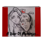 Calendrier Mural Une Année De Souvenirs... (Protection)