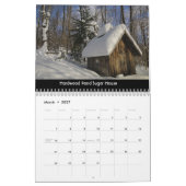 Calendrier Mural Une année du Vermont (Mar 2027)