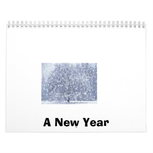 Calendrier Mural Une nouvelle année (Protection)