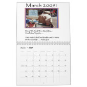 Calendrier Mural Une nouvelle année (Mar 2027)