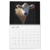 Calendrier Mural VACHES : Illustrations originales de diverses (Mar 2027)