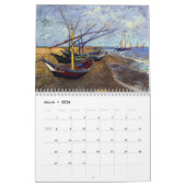 Calendrier Mural Van Gogh Peintures Art (Mar 2026)