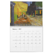 Calendrier Mural Van Gogh Peintures Art (Feb 2027)