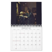 Calendrier Mural Vermeer 2016 petit (Feb 2027)