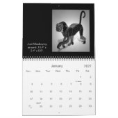 Calendrier Mural Verre souillé par le verre unique 2011 (Jan 2027)