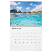 Calendrier Mural Vie sous-marine (Feb 2026)