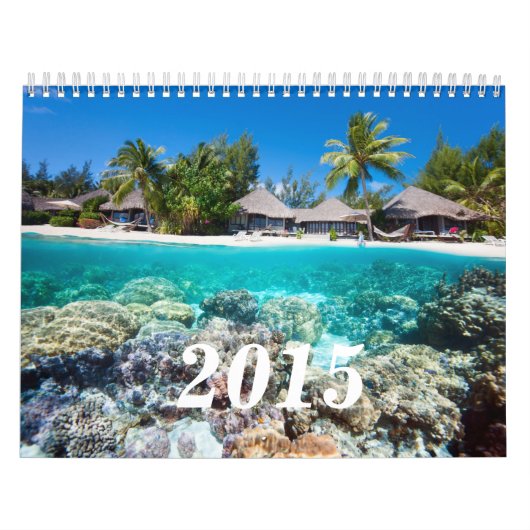 Calendrier Mural Vie sous-marine (Protection)