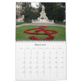 Calendrier Mural vienne 2026 (Mar 2027)