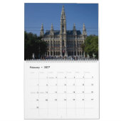 Calendrier Mural Vienne Autriche 2025 Kalender (Feb 2027)