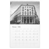 Calendrier Mural Vienne Autriche Noir Et Blanc (Feb 2026)