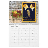 Calendrier mural vin 2027 - Vin vintage (Mar 2027)
