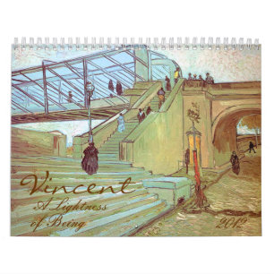 Calendrier Mural Vincent une légèreté d'être art 2012 de Van Go