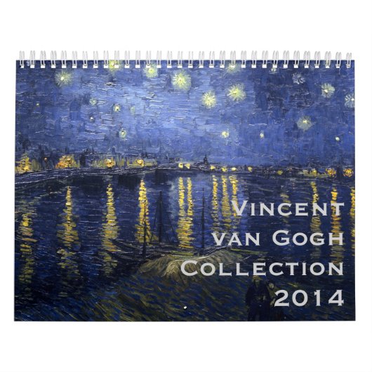 Calendrier Mural Vincent van Gogh Collection ~ Changements à 2018 (Protection)
