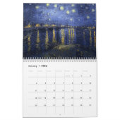 Calendrier Mural Vincent van Gogh Collection ~ Changements à 2018 (Jan 2026)