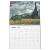 Calendrier Mural Vincent van Gogh Collection ~ Changements à 2018 (Feb 2027)